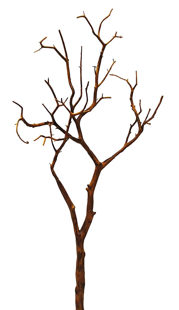 Faux Manzinita Branch - Brown Bendable 39 Inch 3 Faux Manzinita Branch - Brown Bendable 39 Inch