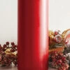 Uyuni 3 Inch X 9 Inch Red Pillar Candle - Remote Ready -Home Candle Shop 1208