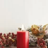 Uyuni 2 Inch X 4 Inch Red Votive Candle - Remote Ready 2 Uyuni 2 Inch X 4 Inch Red Votive Candle - Remote Ready -Home Candle Shop 1209