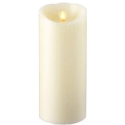 Alternative view of 4 X 9 Inch Moving Flame Unscented Flameless Candle - Remote Ready