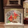 8.25 Inch Lighted Cardinal Water Lantern In Swirling Glitter -Home Candle Shop 2497500 cardinal main image