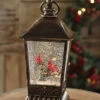 11.5 Inch Bronze Lighted Water Lantern - 2 Cardinals Design In Swirling Glitter - Timer 2 11.5 Inch Bronze Lighted Water Lantern - 2 Cardinals Design In Swirling Glitter - Timer -Home Candle Shop 2548290 pinecone
