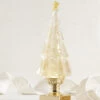 Gold Lighted Tree Water Lantern Acrylic Snow Globe With Gold Base - Timer 2 Gold Lighted Tree Water Lantern Acrylic Snow Globe With Gold Base - Timer -Home Candle Shop 3919214 1
