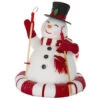 Snow Tubing Snowman - 11.75 Inch New 2023 -Home Candle Shop 4116328