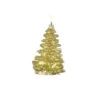 Uyuni 4 X 7 Inch Gold Christmas Tree Candle - Remote Ready 2 Uyuni 4 X 7 Inch Gold Christmas Tree Candle - Remote Ready -Home Candle Shop 4134530