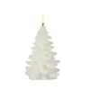 Uyuni 4 X 7 Inch White Christmas Tree Candle - Remote Ready -Home Candle Shop 4134533
