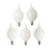 Box Of 5 Kismet String Light Replacement Bulbs - Shiny White -Home Candle Shop 4237031 1