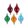 Shiny Multi Color Box Of 5 Kismet String Light Replacement Bulbs -Home Candle Shop 4237035