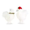 8 Inch Silky Christmas Chicken Ornament Set Of 2 Assorted - NEW 2023 2 8 Inch Silky Christmas Chicken Ornament Set Of 2 Assorted - NEW 2023 -Home Candle Shop 4303469 chicken ornaments
