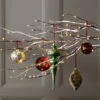 Outdoor 39 Inch Snowy Lighted Branch With 96 Warm White Lights - NEW 2023 -Home Candle Shop 4337010