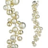 4 Foot Champagne Ball Ornament Garland 1 4 Foot Champagne Ball Ornament Garland -Home Candle Shop G4032716 main