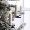 Remote Control 4.25 Inch Clip On Candles - Battery Operated Set Of 10 -Home Candle Shop L4240620 clip on candles