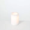 Outdoor All Weather WHITE Wax Candle 3 X 4 Inch With 5 Hour DUSK ON Timer 1 Outdoor All Weather WHITE Wax Candle 3 X 4 Inch With 5 Hour DUSK ON Timer -Home Candle Shop aww34111wh