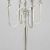 Extra Tall 6 Foot 5 Arm Candelabra - Nickel Plated For Taper Candles 1 Extra Tall 6 Foot 5 Arm Candelabra - Nickel Plated For Taper Candles -Home Candle Shop candelabra 72 inch nickel