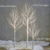 7 Foot Lighted Birch Tree - 750 Warm White Fairy Lights - From RAZ 1 7 Foot Lighted Birch Tree - 750 Warm White Fairy Lights - From RAZ -Home Candle Shop fairy light trees 2