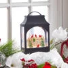 11 Inch Cardinals On A Fence Lighted Water Lantern With Swirling Glitter - USB Cord Included 1 11 Inch Cardinals On A Fence Lighted Water Lantern With Swirling Glitter - USB Cord Included -Home Candle Shop fence with cardinal lifestyle