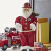 Firefighter Santa Healthcare Hero - 18 Inch NEW 2023 -Home Candle Shop firefighter santa