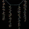 10 Foot Green Wire FLOWING CLUSTER With 960 Warm White Lights RAZ 1 10 Foot Green Wire FLOWING CLUSTER With 960 Warm White Lights RAZ -Home Candle Shop green cluster wire droopy