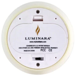 Alternative view of Luminara Ivory Candle Battery Operated 3.5 X 9 Timer - Remote Ready