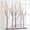 RAZ Lighted Snow Grove 30 Inch - 88 Warm White LED'S Steady And Twinkle Functions 2 RAZ Lighted Snow Grove 30 Inch - 88 Warm White LED'S Steady And Twinkle Functions -Home Candle Shop snow grove