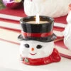 Snowman Candle Battery Operated 4 Inch With Timer - NEW From RAZ 2023 1 Snowman Candle Battery Operated 4 Inch With Timer - NEW From RAZ 2023 -Home Candle Shop snowman candle main image