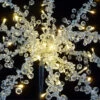 Battery Operated Mini Tabletop Crystal Tree - 48 Warm White LED's -Home Candle Shop tt02 top