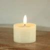 Set Of 4 Wax Votive Candles 2.5 X 2.5 - Timer -Home Candle Shop wax votive nan